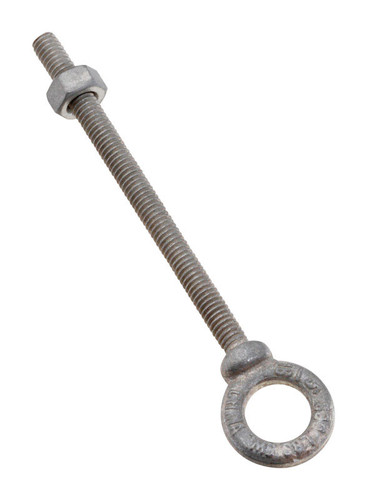 National Hardware - N245-118 - 5/16 in. X 4-1/4 in. L Galvanized Forged Steel Eyebolt Nut Included