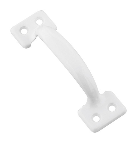 National Hardware - N248-484 - 4 in. L White Steel Universal Sash Lift Handle 1 pk