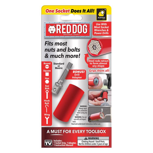 Bulbhead - 16275-8 - Red Dog Universal Socket Tool 1 pk