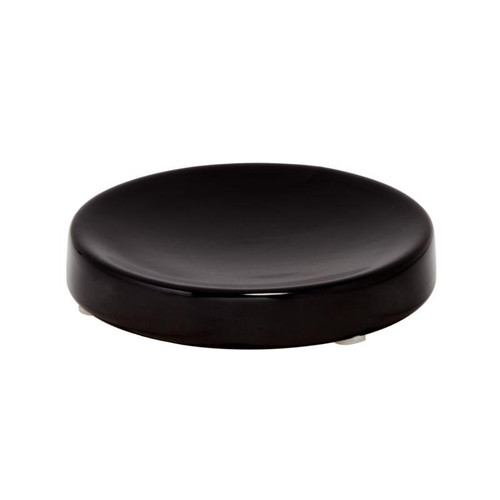 InterDesign - 28217 - Eco Vanity Black Ceramic Soap Dish