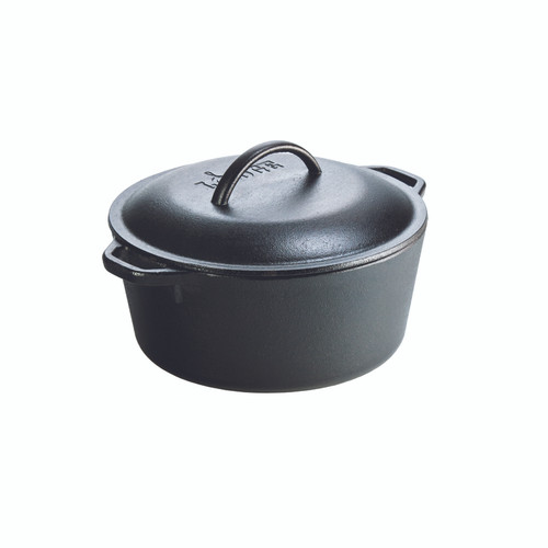 Lodge - L8DOL3 - Cast Iron Dutch Oven 10 in. 5 qt Black