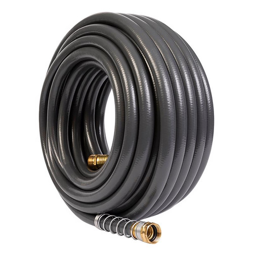 Gilmour - 874751-1004 - Flexogen 5/8 in. D X 75 ft. L Heavy Duty Premium Grade Garden Hose Black