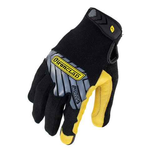 Ironclad - IEX-MPLG-03-M - Command Impact Gloves Black/Yellow M 1 pair