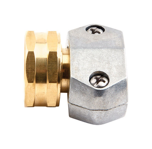 Gilmour - 801014-1003 - 5/8 & 3/4 in. Brass/Zinc Threaded Female Clamp Coupling