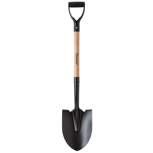 Home Plus - PRY-P - 39 in. Steel Round Digging Shovel Wood Handle