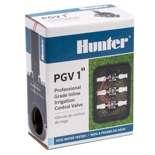 Hunter - PGV101G - Professional Grade In-Line Valve with Flow Control 1 in. 150 psi
