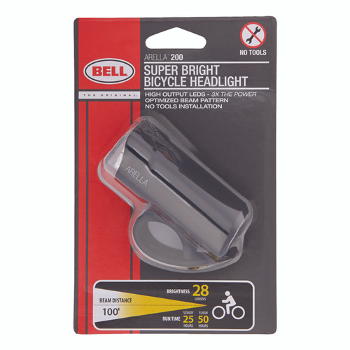 Bell Sports - 7122076 - Arella 200 Composite Bike Lights Black