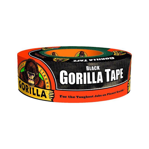 Gorilla 1.88 in. W X 30 yd L Black Duct Tape - 105629 -