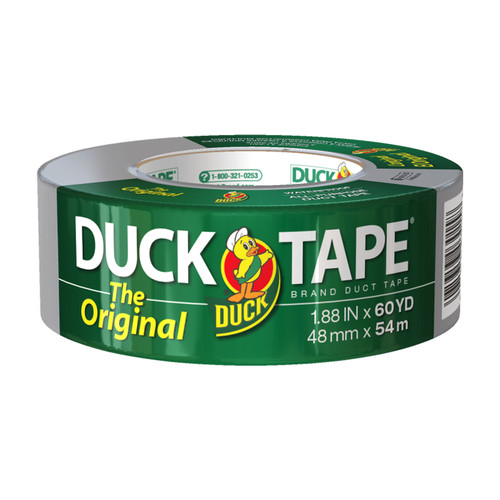 Duck - 394475 - 1.88 in. W X 60 yd L Gray Duct Tape
