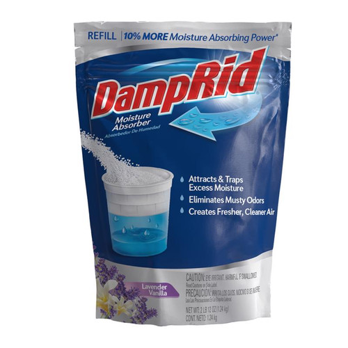 DampRid - FG30LVSB - Moisture Absorber Refill Lavender Vanilla Scent 44 oz