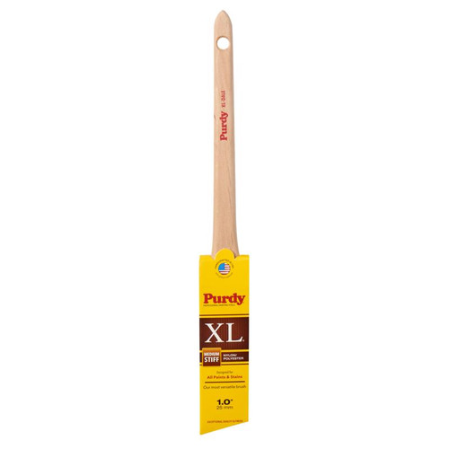 Purdy - 144080310 - XL Dale 1 in. Medium Stiff Angle Trim Paint Brush