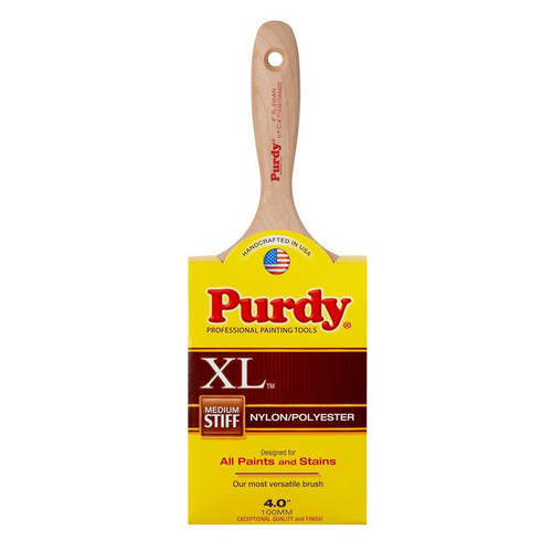 Purdy - 144400340 - XL Swan 4 in. Medium Stiff Flat Wall Brush