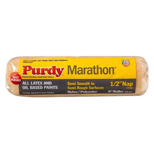 Purdy - 144602093 - Marathon Nylon/Polyester 9 in. W X 1/2 in. Paint Roller Cover 1 pk