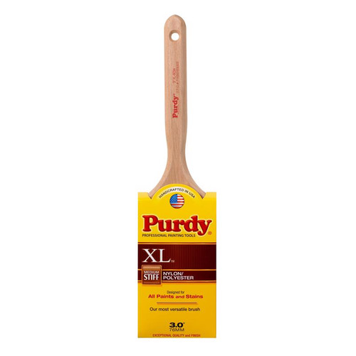 Purdy - 144064330 - XL Bow 3 in. Medium Stiff Flat Trim Paint Brush