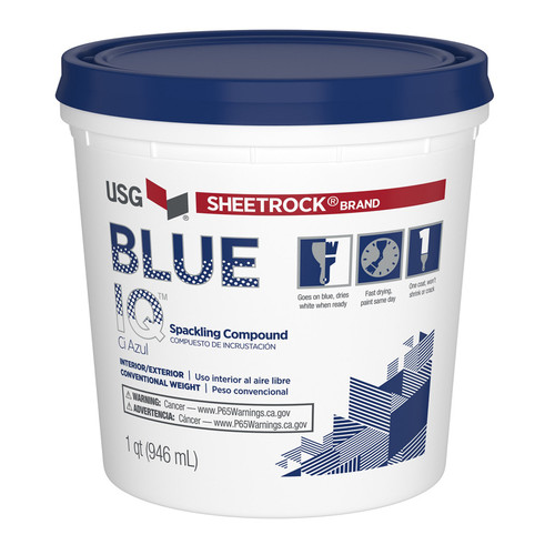 USG - 380212 - Blue IQ Ready to Use White Spackling Compound 1 qt