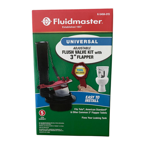 Fluidmaster - K-540A-015-T5 - Universal Flush Valve Kit For Toto and American Standard