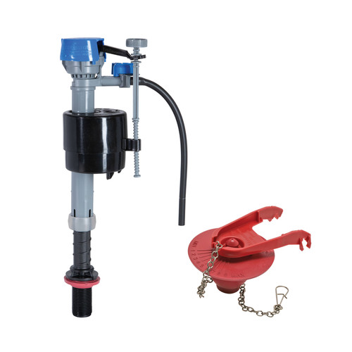 Fluidmaster - K-400H-039-T14 - PerforMAX Fill Valve And Flapper Kit Multicolored