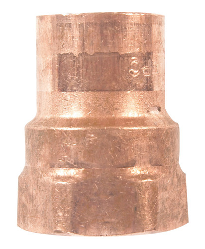 Nibco - W01000C - 3/8 in. Copper Sweat X 3/8 in. D FPT Copper Pipe Adapter 1 pk