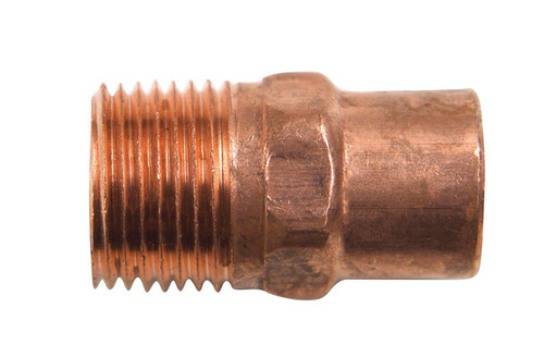 Nibco - W01320C - 3/4 in. Copper X 3/4 in. D MPT Copper Street Adapter 1 pk