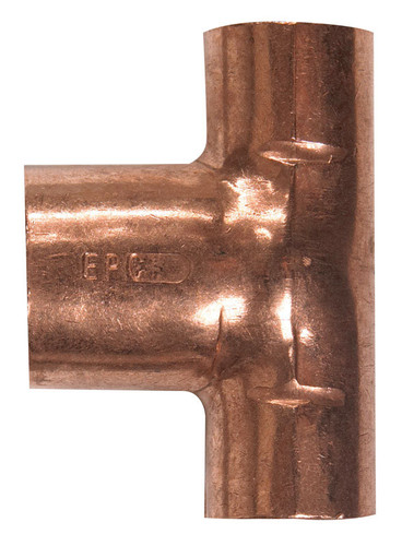 Nibco - W01650D - 1/2 in. Sweat X 1/2 in. D Sweat Copper Reducing Tee 1 pk
