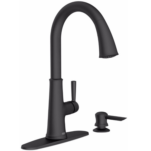 American Standard - 9319300.243 - Maven One Handle Matte Black Pull-Down Kitchen Faucet