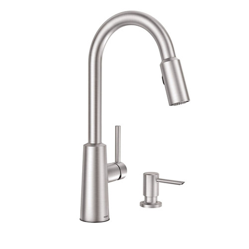 Moen - 87066 - Nori One Handle Chrome Pull-Down Kitchen Faucet