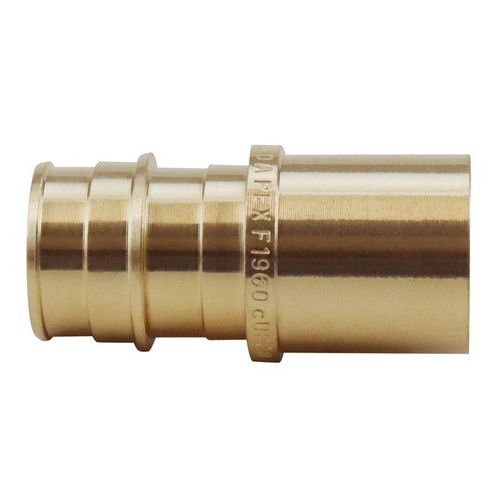 Apollo - EPXMS3434 - PEX-A 3/4 in. PEX Barb in to X 3/4 in. D Sweat Brass Male Adapter