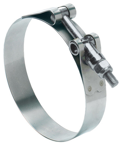 Ideal - 300100300553 - Tridon 3 in. 3-5/16 in. 300 Silver Hose Clamp Stainless Steel Band T-Bolt