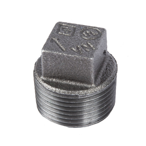 STZ Industries - 310P-1 - 1 in. MIP each Black Malleable Iron Plug