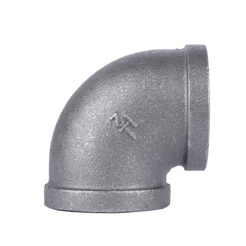 STZ Industries - 310UE90-112 - 1-1/2 in. FIP each X 1-1/2 in. D FIP Black Malleable Iron 90 Degree Elbow