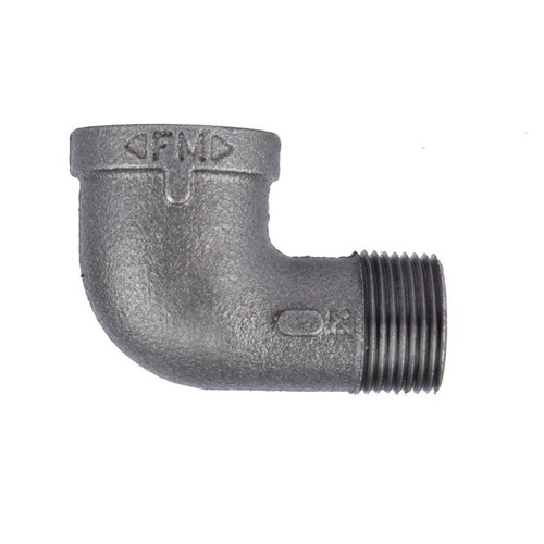 STZ Industries - 310USE90-18 - 1/8 in. MIP each X 1/8 in. D FIP Black Malleable Iron 90 Degree Street Elbow