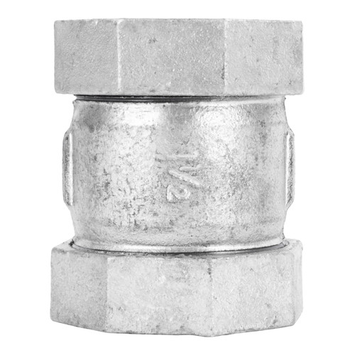 STZ Industries - 311CCL-112 - 1-1/2 in. Compression X 1-1/2 in. D Compression Galvanized Malleable Iron 3 in. L Cou