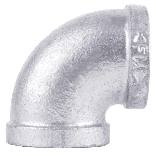 STZ Industries - 311UE90-18 - 1/8 in. FIP each X 1/8 in. D FIP Galvanized Malleable Iron 90 Degree Elbow