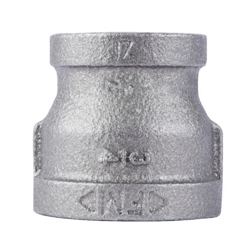 STZ Industries - 311URC-11434 - 1-1/4 in. FIP each X 3/4 in. D FIP Galvanized Malleable Iron Reducing Coupling