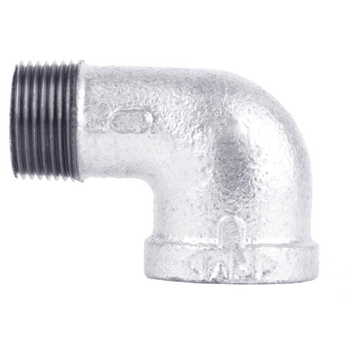 STZ Industries - 311USE90-114 - 1-1/4 in. FIP X 1-1/4 in. D MIP Galvanized Malleable Iron 90 Degree Street Elbow