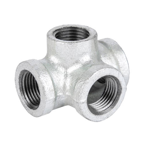 STZ Industries - 311USOT-12 - 1/2 in. FIP each X 1/2 in. D FIP each Galvanized Malleable Iron Side Out Tee