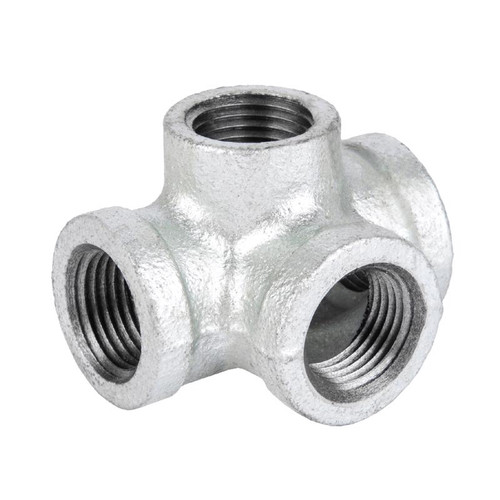 STZ Industries - 311USOT-34 - 3/4 in. FIP each X 3/4 in. D FIP each Galvanized Malleable Iron Side Out Tee