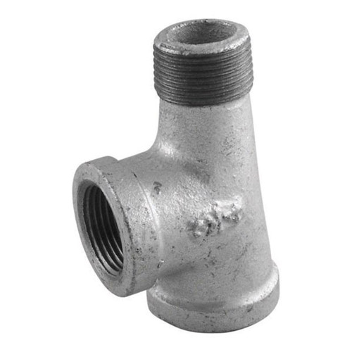 STZ Industries - 311UTS-1 - 1 in. FIP each X 1 in. D MIP each Galvanized Malleable Iron Tee