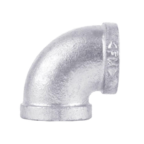 STZ Industries - 313UPE90-12 - 1/2 in. FIP each X 1/2 in. D FIP Galvanized Malleable Iron 90 Degree Elbow