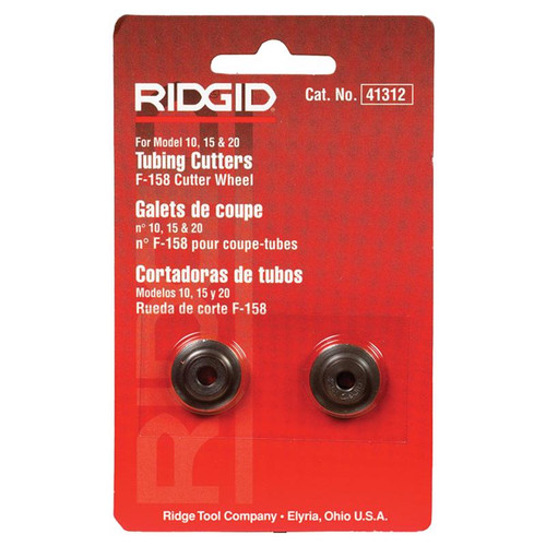 Ridgid - 41312 - Replacement Cutter Wheel Black 2 pc