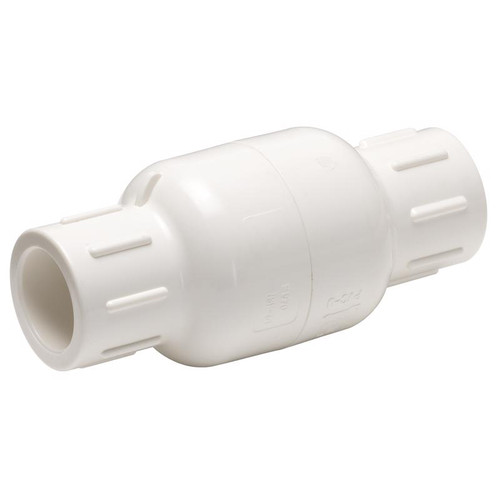 Homewerks - VCKP40E7B - 1-1/2 in. D X 1-1/2 in. D Solvent PVC Spring Loaded Check Valve