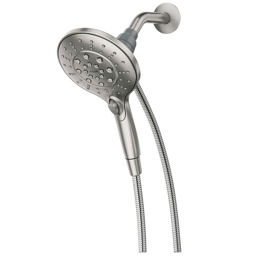 Moen - 26112EPSRN - Engage Brushed 6 settings Handheld Showerhead 1.75 gpm