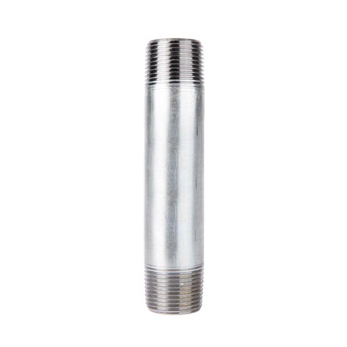 STZ Industries - 301UP1X6 - 1 in. MIP each X 1 in. D MIP in. Galvanized Steel 6 in. L Nipple