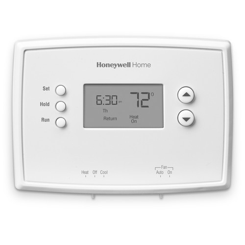 Honeywell - RTH221B1039/E1 - Heating and Cooling Push Buttons Programmable Thermostat
