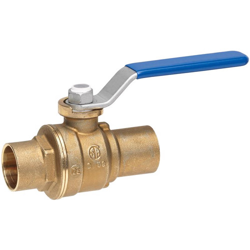 Homewerks - 116-4-1 - 1 in. Brass Sweat Ball Valve Full Port