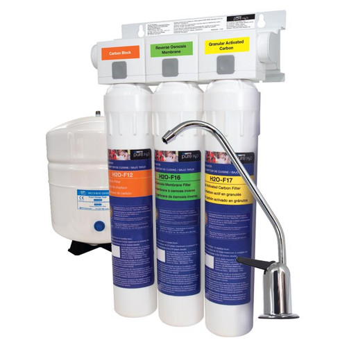 Watts - 88005233 - Stage 3 Under Sink Reverse Osmosis Water Filter System For ezH2O