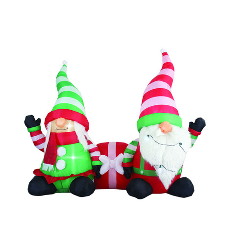 Celebrations - MY-20CS442 - 5 ft. Gnome Couple Inflatable