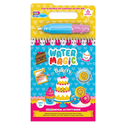 Scentco - WM3003 - Water Magic Color Reveal Activity Pad Paper Multicolored 2 pc