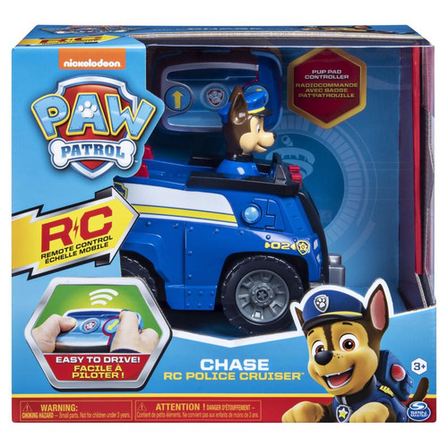 Spin Master - 6054189 - Paw Patrol Chase Remote Control Police Cruiser Multicolored