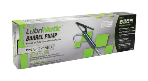 LubriMatic - LUBR55123 - Piston Action Steel 1.61 in. Barrel Pump